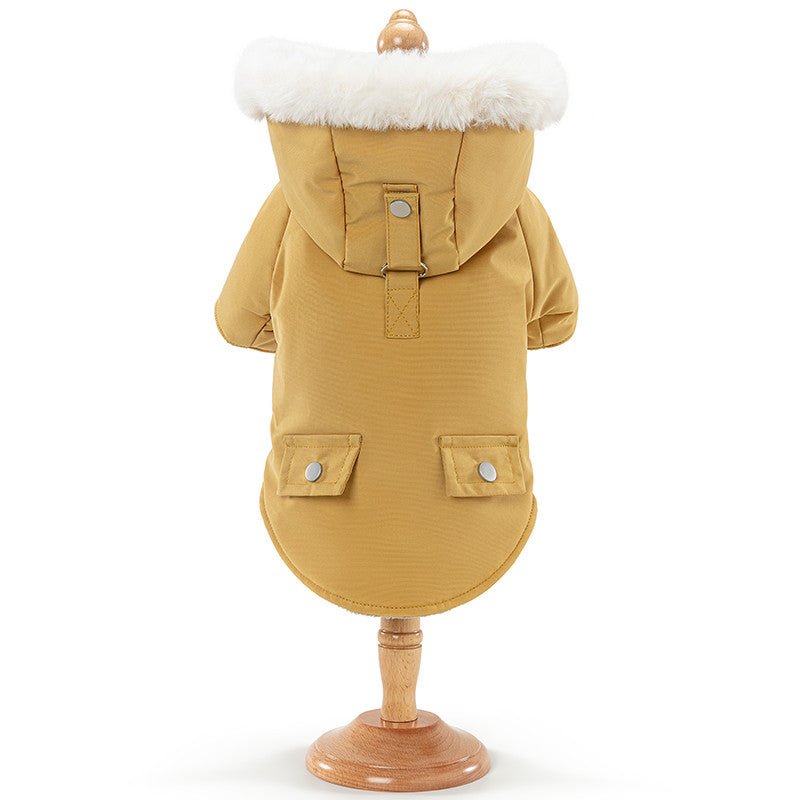 (P) Warm Cotton Dog Coat