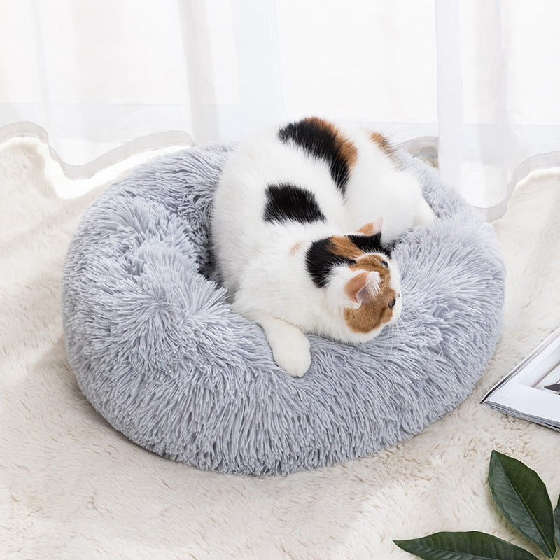 (P) Winter Warm Cat or Small Dog Pet Bed