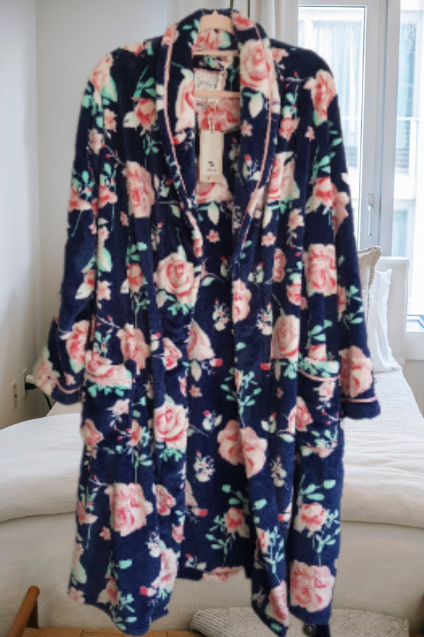 Floral Soft Dressing Gown XL
