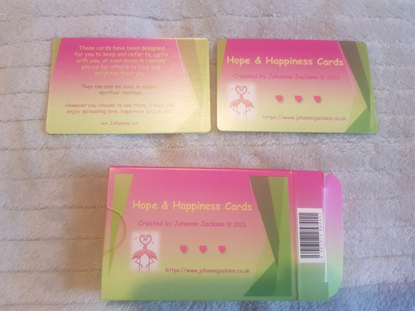 Hope and Happiness Cards by Johanna Jackson