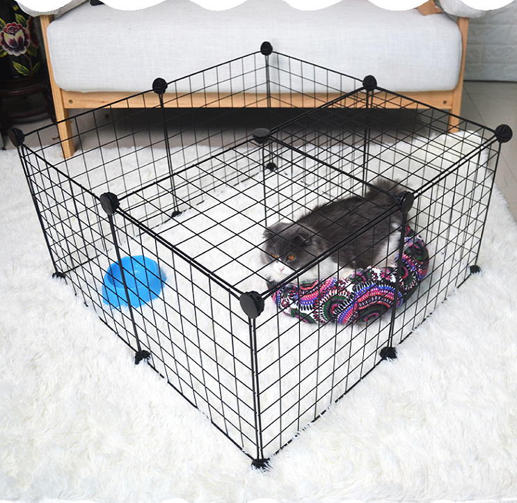 (P) Pet fence (six pack) cage