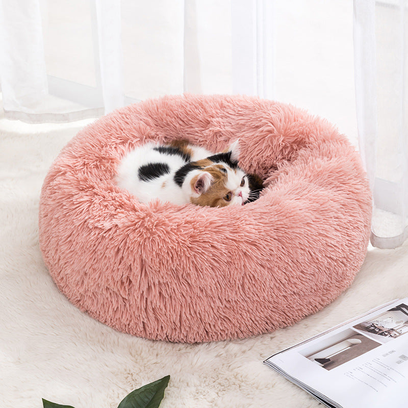 (P) Winter Warm Cat or Small Dog Pet Bed