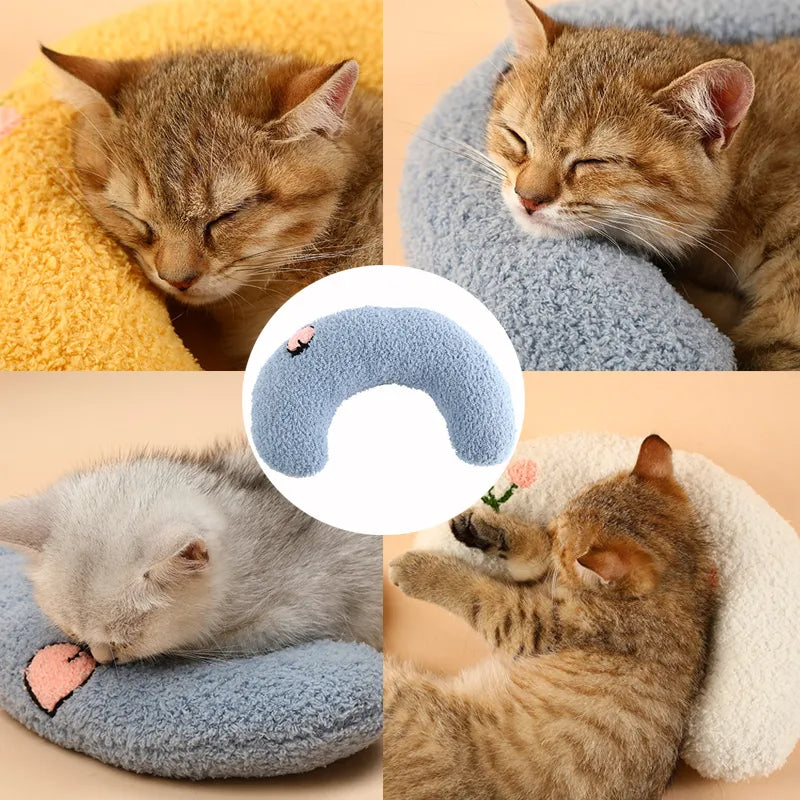 (P) U-Shaped Neck Pillow For Cats and Small Dogs