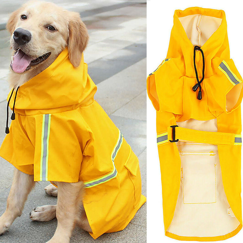 (P) Dog Raincoat, Waterproof Dog Poncho