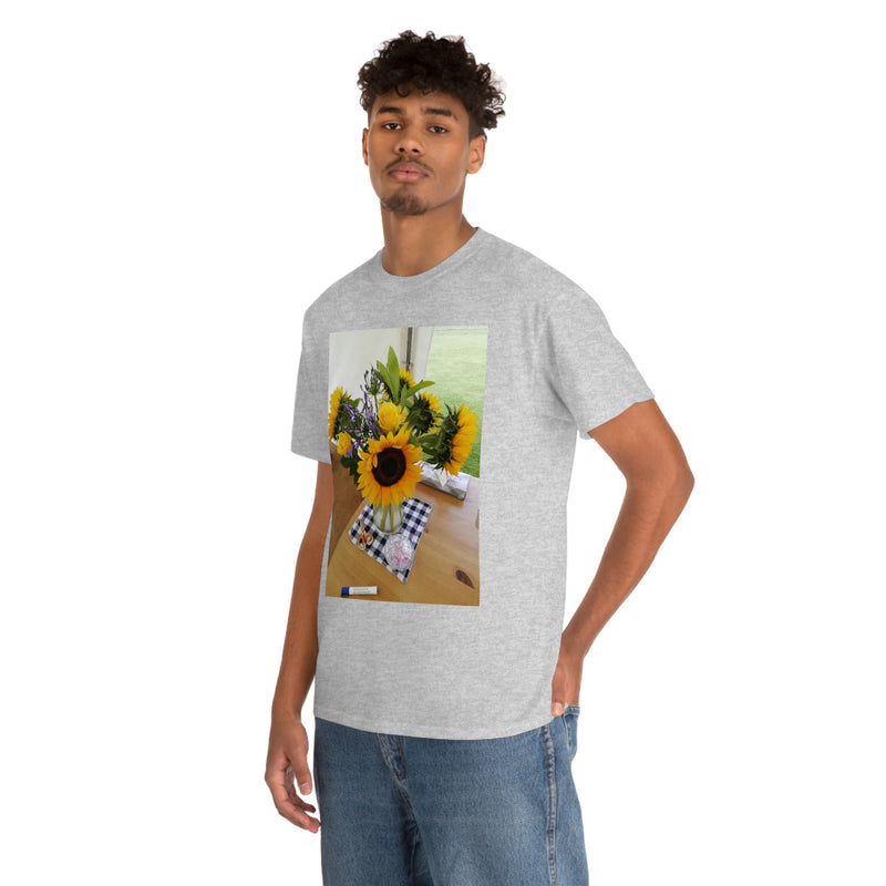 (T) Sunflower Heavy Cotton T-shirt