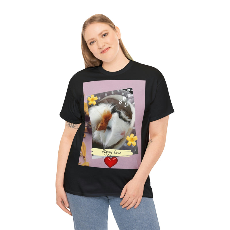 (T) Piggy Love Heavy Cotton T-shirt
