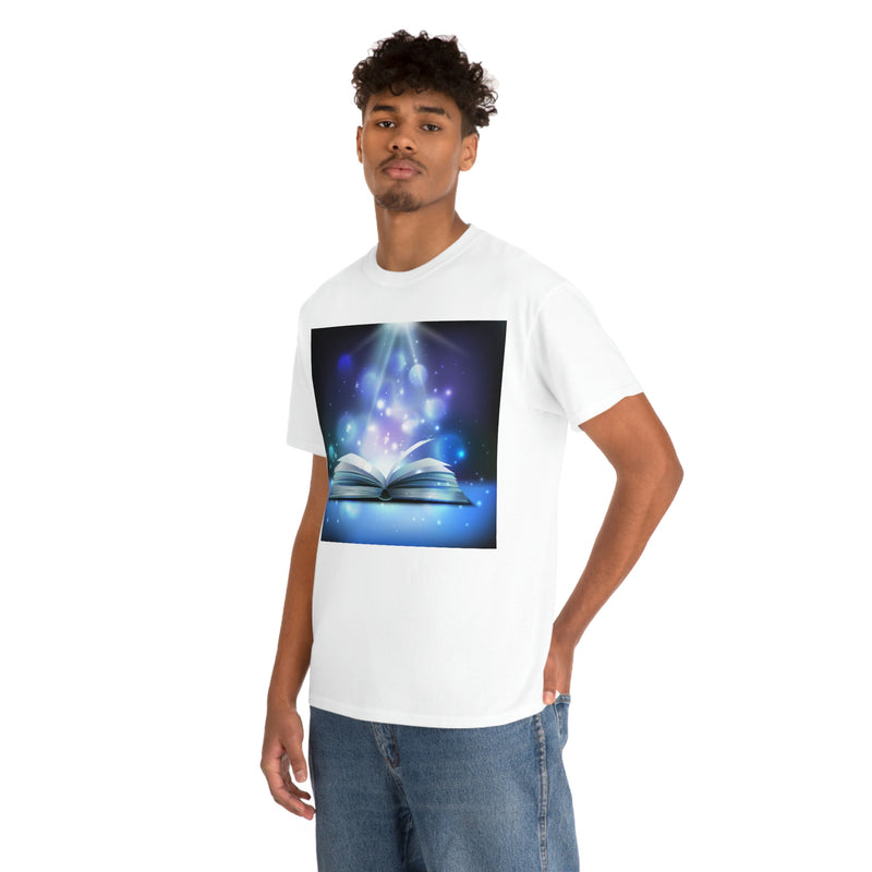 (T) Book Magic Unisex Heavy Cotton T Shirt
