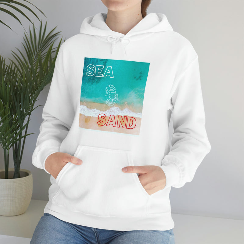 (H) Sea and Sand Unisex Heavy Blend™ Hooded Sweatshirt