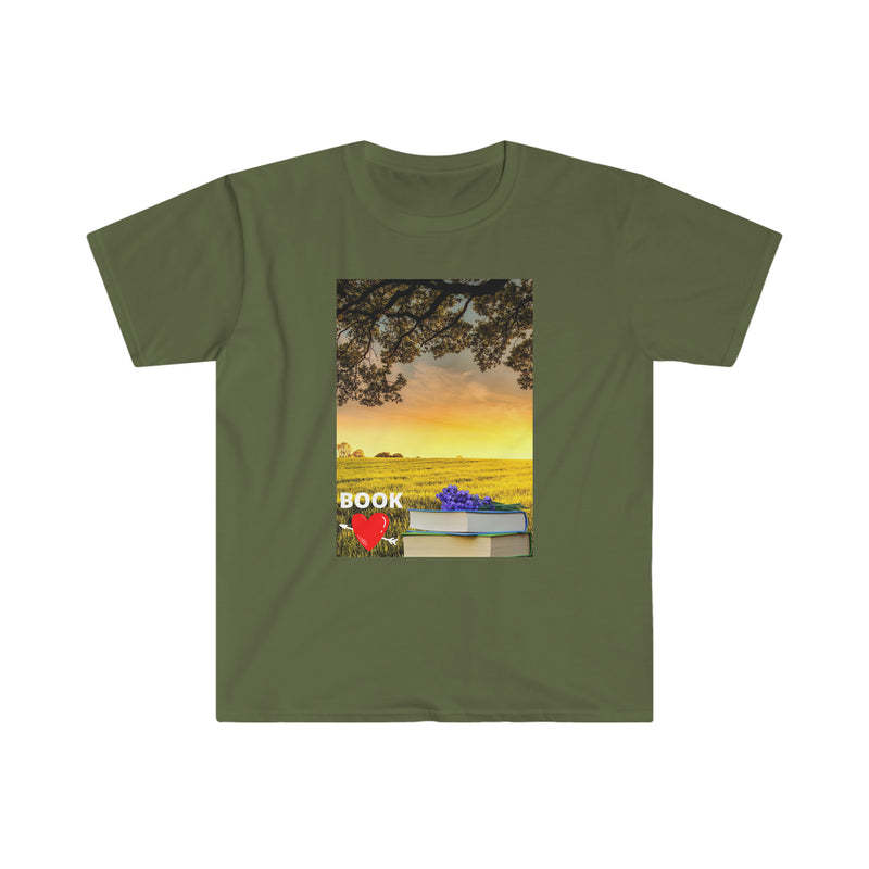 (T) Book Love Softstyle T-shirt