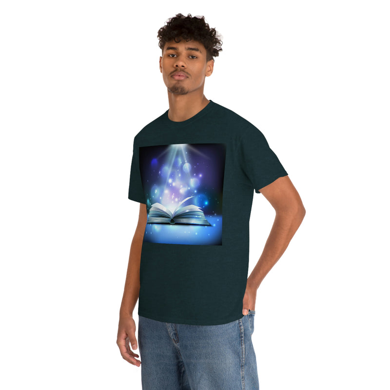 (T) Book Magic Unisex Heavy Cotton T Shirt