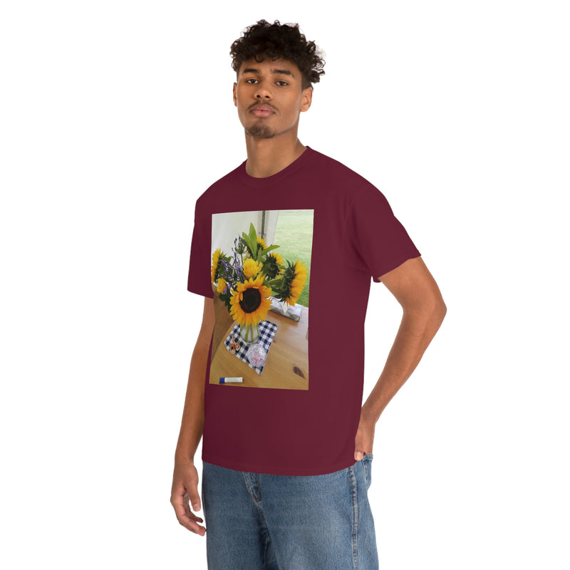 (T) Sunflower Heavy Cotton T-shirt