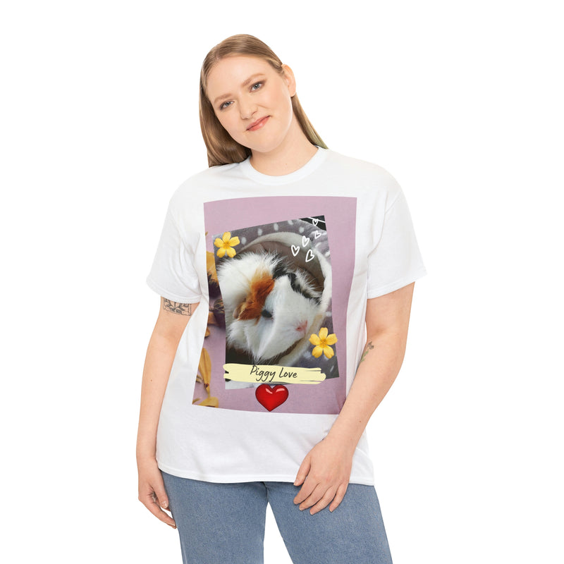 (T) Piggy Love Heavy Cotton T-shirt