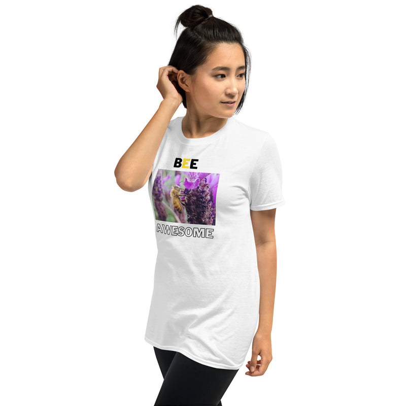 (T) Bee Awesome Short-Sleeve Unisex T-Shirt