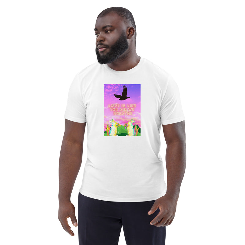 (T) Love Is Unisex Organic Cotton T-shirt